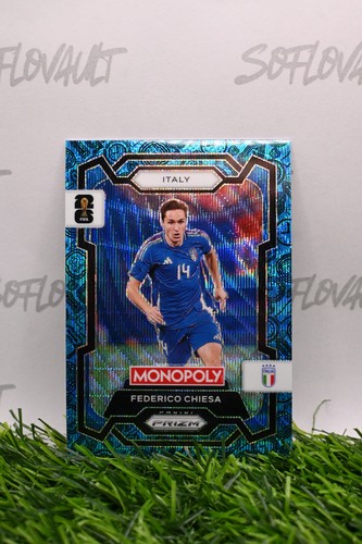 Federico Chiesa 2026 Panini Prizm Blue Wave