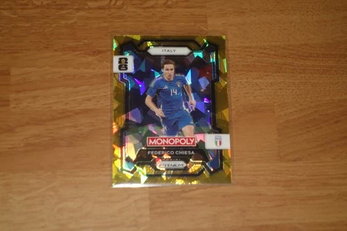 Federico Chiesa 2026 Panini Prizm Gold Cracked Ice