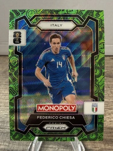 Federico Chiesa 2026 Panini Prizm Green Wave #35