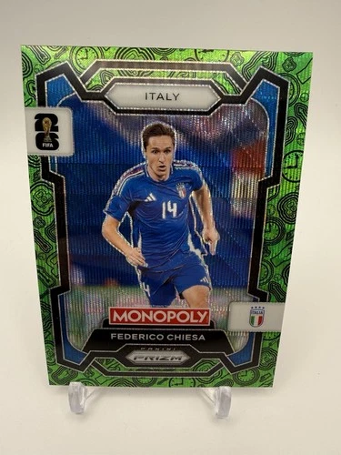 Federico Chiesa 2026 Panini Prizm Green Wave #35