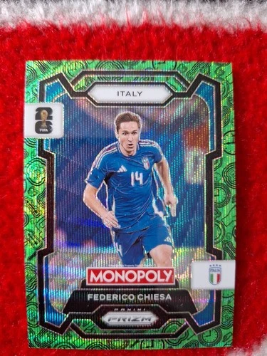 Federico Chiesa 2026 Panini Prizm Green Wave