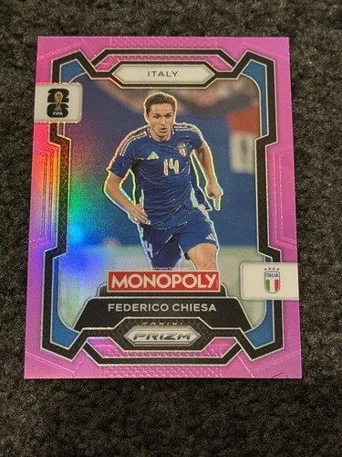 Federico Chiesa 2026 Panini Prizm Pink /199