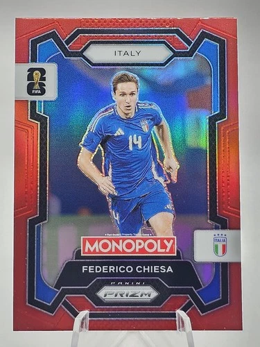 Federico Chiesa 2026 Panini Prizm Red Prizm