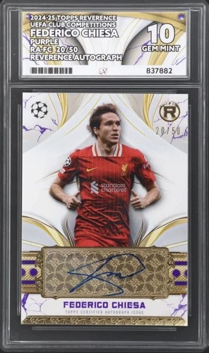 Federico Chiesa 2024 Topps Reverance Violet /50