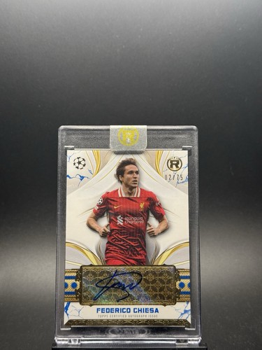 Federico Chiesa 2024 Topps Reverence Blue 2/75