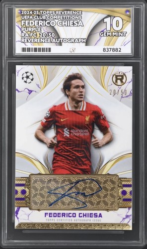 Federico Chiesa 2024 Topps Reverence Purple /50