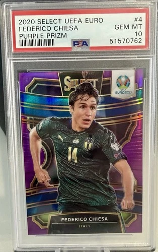 Federico Chiesa 2020 Panini Select Purple Prizm /79