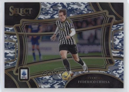 Federico Chiesa 2023 Panini Select Serie A Winter Camo Prizm /30
