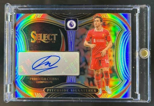 Federico Chiesa 2024 Panini Select Silver Prizm