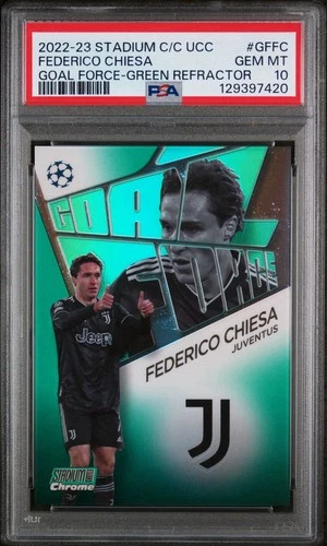 Federico Chiesa 2022 Topps Stadium Club Chrome