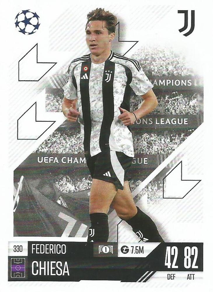 Federico Chiesa 2024 Topps Match Attax UEFA Club Competitions