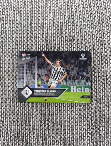Federico Chiesa 2021 Topps Now Champions League
