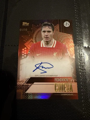 Federico Chiesa 2024 Topps x WalkerTKL Gold /10
