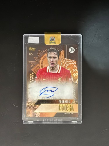 Federico Chiesa 2024 Topps UCC Gold /5