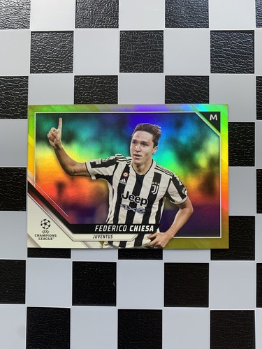 Federico Chiesa 2021 Topps UEFA Champions League Yellow /250