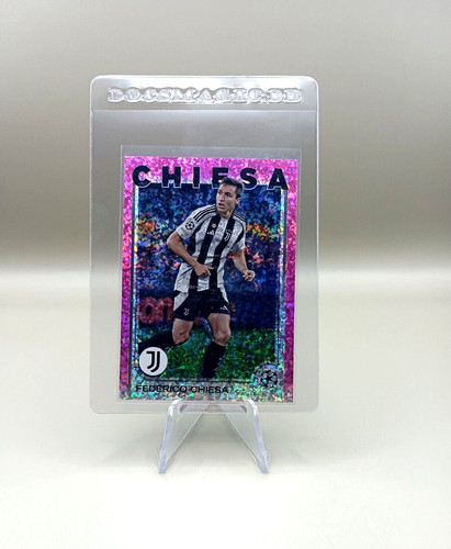 Federico Chiesa 2024 Topps UEFA Club Competition Pink Sparkle