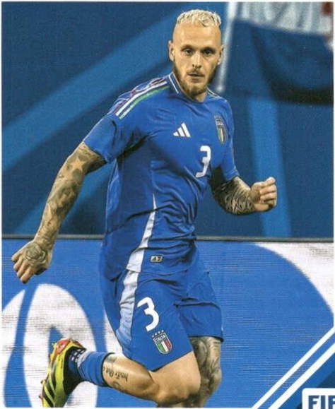 Federico Dimarco 2024 Panini Donruss