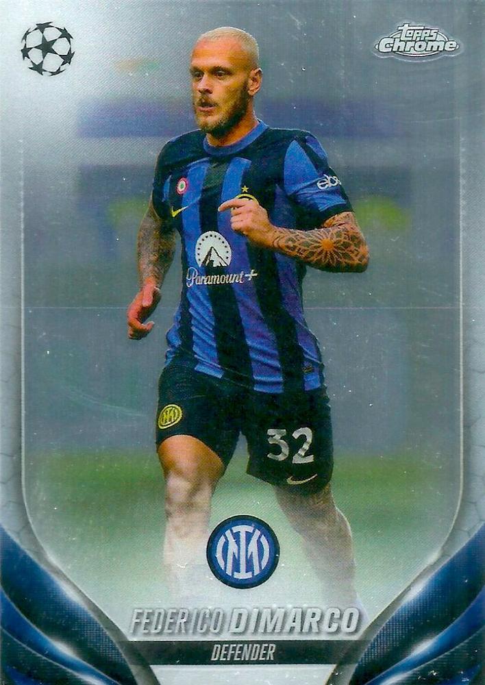 Federico Dimarco 2023 Topps Chrome UEFA Club Competitions