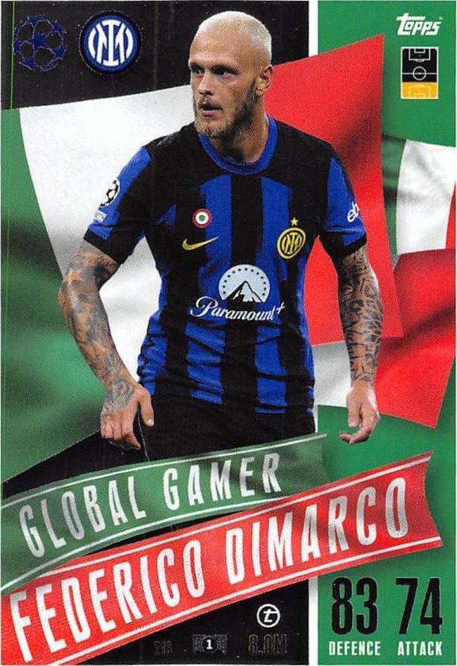 Federico Dimarco 2023 Topps Match Attax UEFA Club Competitions Extra