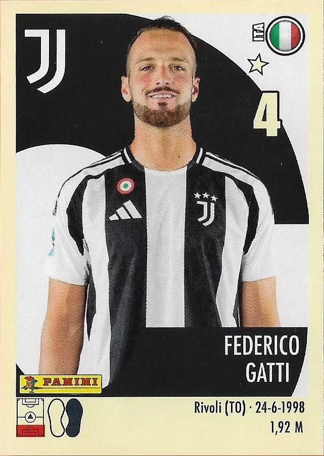 Federico Gatti 2024 Panini Calciatori Stickers
