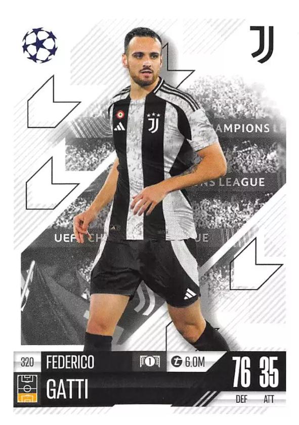 Federico Gatti 2024 Topps Match Attax UEFA Club Competitions