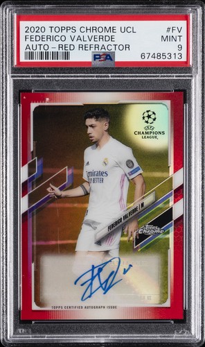 Federico Valverde 2020 Topps Chrome /10