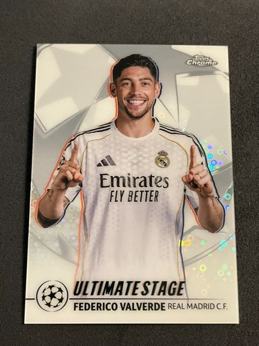 Federico Valverde 2025 Topps Chrome