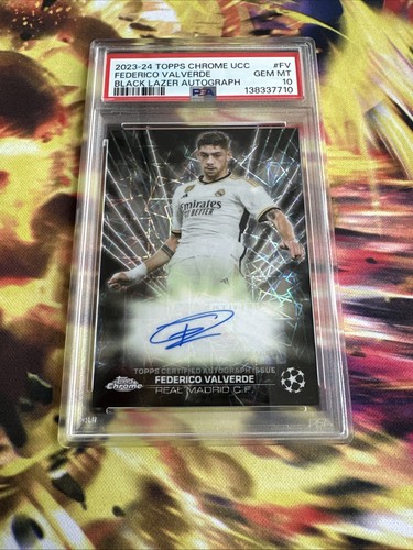 Federico Valverde 2023 Topps Chrome BLA-FV