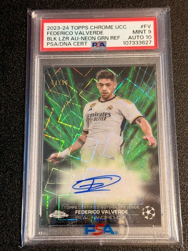 Federico Valverde 2023 Topps Chrome Green /99