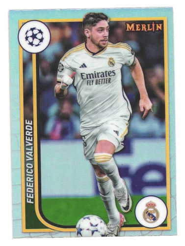 Federico Valverde 2023 Topps Chrome Merlin Refractor