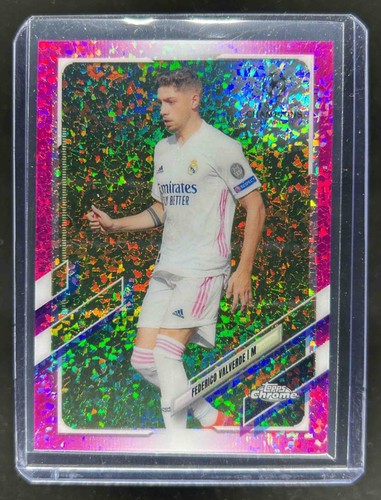 Federico Valverde 2021 Topps Chrome Pink Mini Diamond /175