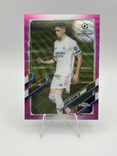 Federico Valverde 2020 Topps Chrome Pink Wave