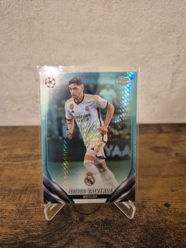 Federico Valverde 2023 Topps Chrome Sapphire Aqua Prizm /99