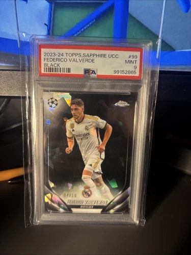 Federico Valverde 2023 Topps Chrome Sapphire Black /10