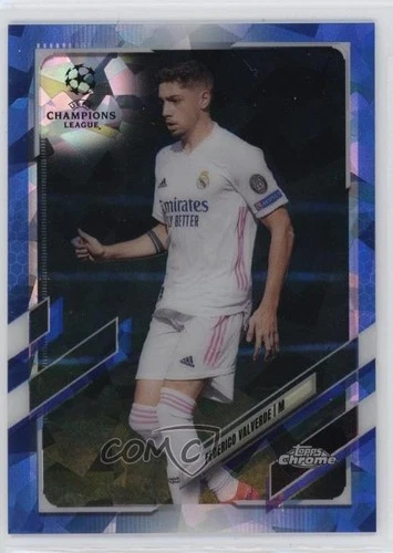 Federico Valverde 2020 Topps Chrome Sapphire Edition