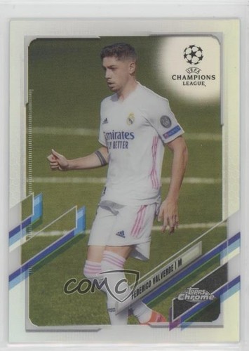 Federico Valverde 2021 Topps Chrome UCL Refractor