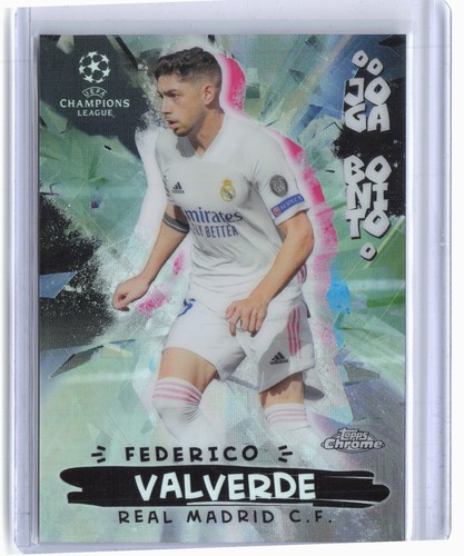 Federico Valverde 2020 Topps Chrome UEFA Champions League