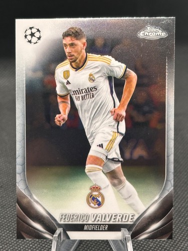 Federico Valverde 2023 Topps Chrome UEFA Club Competitions