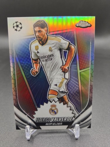 Federico Valverde 2023 Topps Chrome UEFA Club Competitions