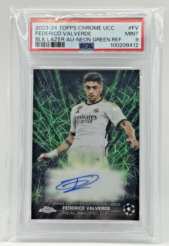 Federico Valverde 2023 Topps Chrome Verde /99