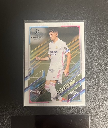 Federico Valverde 2020 Topps Chrome X Steve Aoki UCL White /199