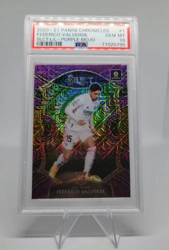 Federico Valverde 2020 Panini Chronicle Select Viola Mojo
