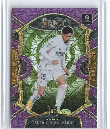 Federico Valverde 2020 Panini Chronicles Purple Mojo