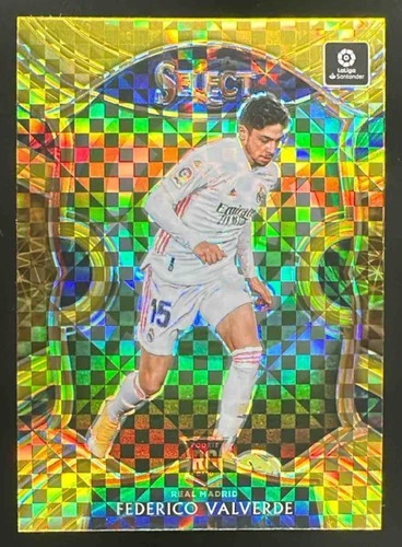 Federico Valverde 2021 Panini Chronicles Select Gold