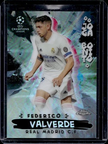 Federico Valverde 2020 Topps Cromo UEFA