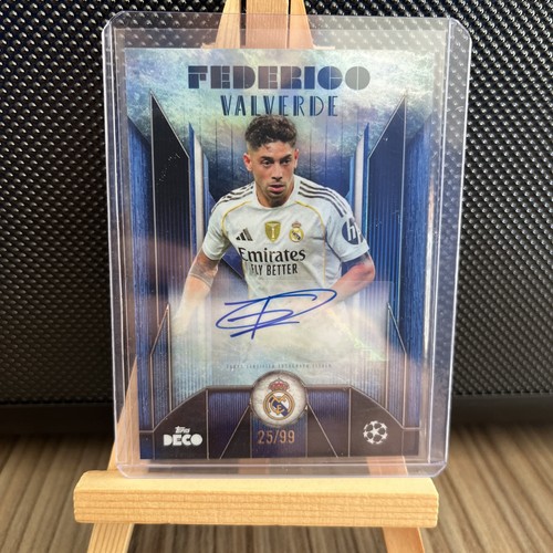 Federico Valverde 2025 Topps Deco Blue /99