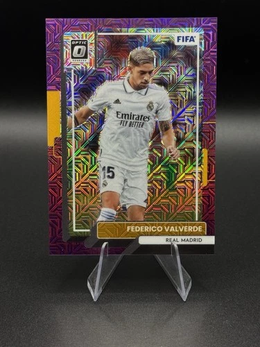 Federico Valverde 2023 Panini Donruss Optic Purple Mojo Prizm /25