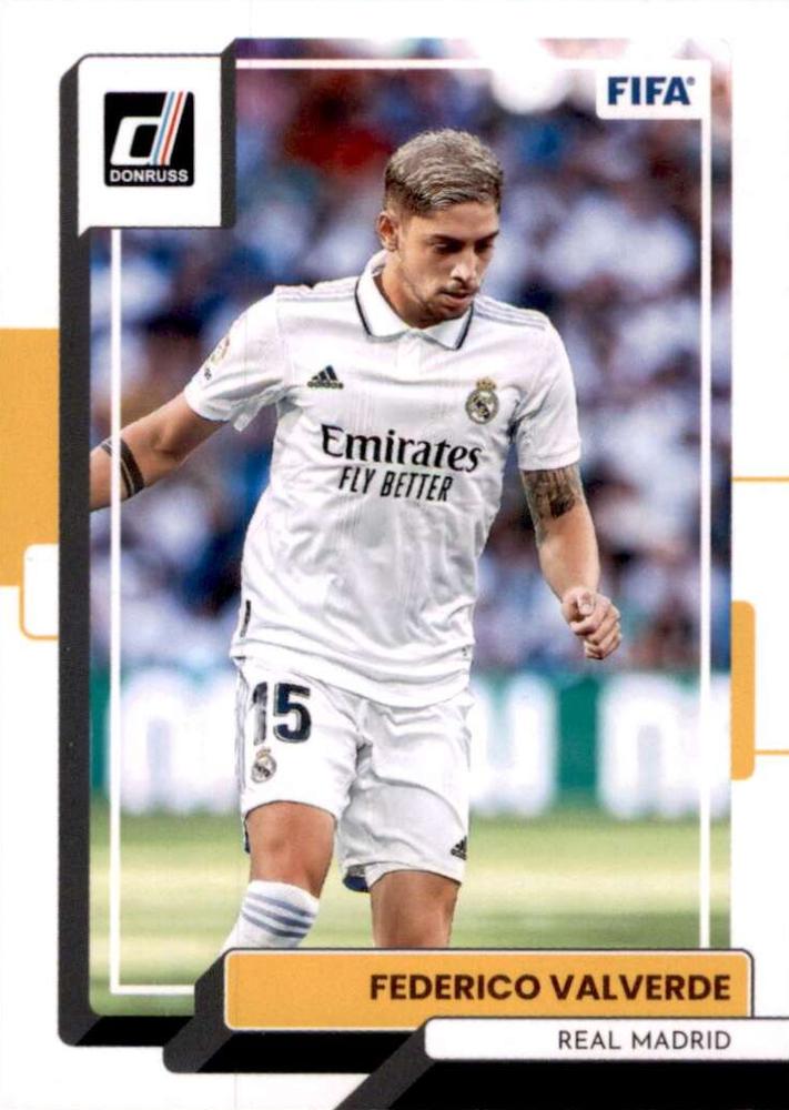 Federico Valverde 2022 Panini Donruss Soccer 40