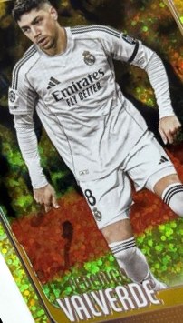 Federico Valverde Topps Flagship Gold 260/299