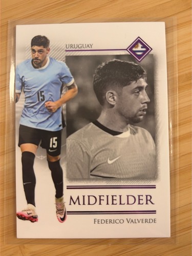 Federico Valverde 2025 Panini Futera Unique /30